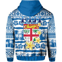 Fiji Polynesian Hoodie Fijian Tapa Pattern LT13 - Wonder Print Shop