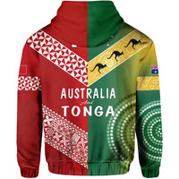 Australia and Tonga Hoodie Version Special LT13 - Wonder Print Shop