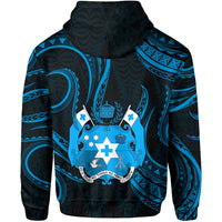 Tonga Pattern Hoodie Always Proud Version Blue LT13 - Wonder Print Shop
