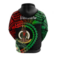 Vanuatu Heart Polynesian Hoodie Turtle Sand Drawings LT13 - Wonder Print Shop
