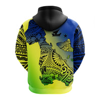 Vanuatu Darvall Wilkins Zip Hoodie Proud of Malampa LT13 - Wonder Print Shop