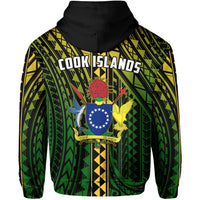 Cook Islands Hoodie Polynesian Pattern Stars LT13 - Wonder Print Shop