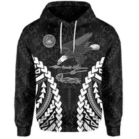 Custom American Samoa Hoodie Eagle mix Polynesian LT13 - Wonder Print Shop
