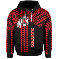 Custom Kahuku Passionate Hoodie Hawaii High & Intermediate School LT13 - Wonder Print Shop