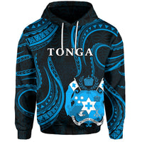 Tonga Pattern Hoodie Always Proud Version Blue LT13 - Wonder Print Shop