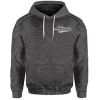 Custom Maori 2021 Hoodie Aotearoa Tattoo Custom Text and Number LT13 - Wonder Print Shop