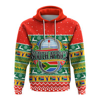 South Africa Christmas Hoodie African Springbok LT13 - Wonder Print Shop
