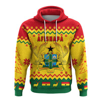 Ghana Christmas Hoodie African Pattern LT13 - Wonder Print Shop