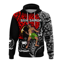 Siva Samoa Hoodie Samoan Dance Mix Red Polynesian LT13 - Wonder Print Shop