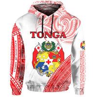 Tonga Hoodie Tongan Pattern Blithesome LT13 - Wonder Print Shop