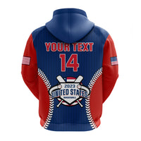Custom United States Hoodie USA Baseball Sporty Style - Wonder Print Shop