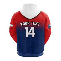 Custom Czech Republic 2023 Hoodie Baseball - Wonder Print Shop