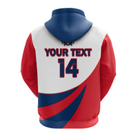 Custom Republica Dominicana 2023 Hoodie Baseball - Wonder Print Shop