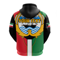 Custom Kuwai Hoodie Happy Independence Day With Coat Of Arms - Wonder Print Shop