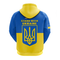 Ukraine Hoodie Stand With Ukrainian Simple Style - Wonder Print Shop