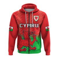 Wales Football Hoodie Football 2022 Come On Cymru Yma O Hyd - Wonder Print Shop