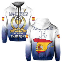 Custom Spanish Football 2022 Hoodie We Are Champions - Wonder Print Shop