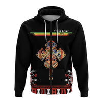 Custom Ethiopia Zip Hoodie Ethiopian Cross LT13 - Wonder Print Shop