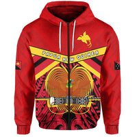 Papua New Guinea Zip Hoodie the One and Only LT13 - Wonder Print Shop