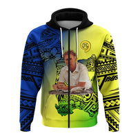 Custom Vanuatu Darvall Wilkins Zip Hoodie Proud of Malampa LT13 - Wonder Print Shop