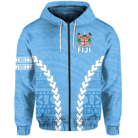 Impressive Fiji Zip Hoodie 2021 Polynesian LT13 - Wonder Print Shop