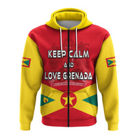Grenada Hoodie Keep Calm and Love Grenada LT13 - Wonder Print Shop
