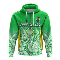 Cook Islands Zip Hoodie Pattern Be Unique LT13 - Wonder Print Shop