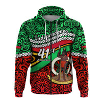Custom Vanuatu Independence Zip Hoodie Happy Anniversary LT13 - Wonder Print Shop