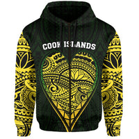 Cook Islands Pattern Zip Hoodie Always In My Heart LT13 - Wonder Print Shop