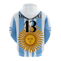 Custom Argentina Football Hoodie World Champions 2022 Dream Come True LT13 - Wonder Print Shop