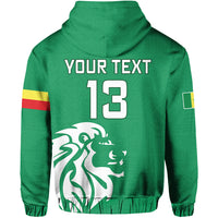 Custom Senegal Football Hoodie Lions of Teranga Soccer Champions World Cup LT13 - Wonder Print Shop