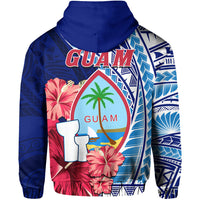 Guam Chamorro Hoodie Happy Liberation Day Latte Stone LT13 - Wonder Print Shop