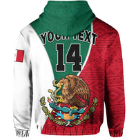 Custom Mexico Hoodie Mexican Aztec Pattern - Wonder Print Shop