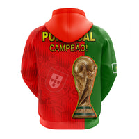 Portugal Football 2022 Hoodie Style Flag Portuguese Champions LT13 - Wonder Print Shop
