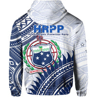 HRPP Samoa Hoodie Samoan Coat Of Arms Polynesian Pattern - Wonder Print Shop