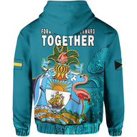 Bahamas Independence Day Hoodie Blue Marlin Since 1973 Style - Wonder Print Shop