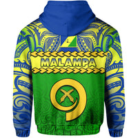 Malampa Province Hoodie Vanuatu Pig Tusk Polynesian Flag Style - Wonder Print Shop