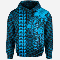 Custom Hawaii Hoodie Kakau Kanaka Maoli Combine Polynesian Shark Ver.03 - Wonder Print Shop