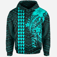 Custom Hawaii Hoodie Kakau Kanaka Maoli Combine Polynesian Shark Ver.04 - Wonder Print Shop
