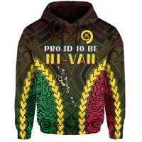 Custom Vanuatu Indigenous Hoodie Proud To Be Ni Vanuatu Polynesian Pattern LT13 - Wonder Print Shop