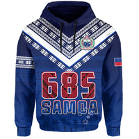 Custom Samoa 685 Hoodie Uso Aso Uma Toa Samoa Rugby History Made LT13 - Wonder Print Shop
