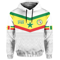 Custom Senegal Football 2022 Hoodie Champion Teranga Lions Mix African Pattern LT13 - Wonder Print Shop