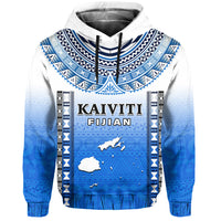 Fiji Hoodie Kaiviti Fijian Special Tapa Pattern - Wonder Print Shop