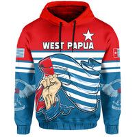 Free West Papua Hoodie One People One Soul Strong West Papuan LT13 - Wonder Print Shop