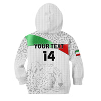 (Custom Text And Number) Iran Football Hoodie KID Team Melli World Cup 2022 - Wonder Print Shop