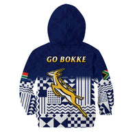 South Africa Rugby Hoodie KID Outgoing Tour Go Springboks - Wonder Print Shop