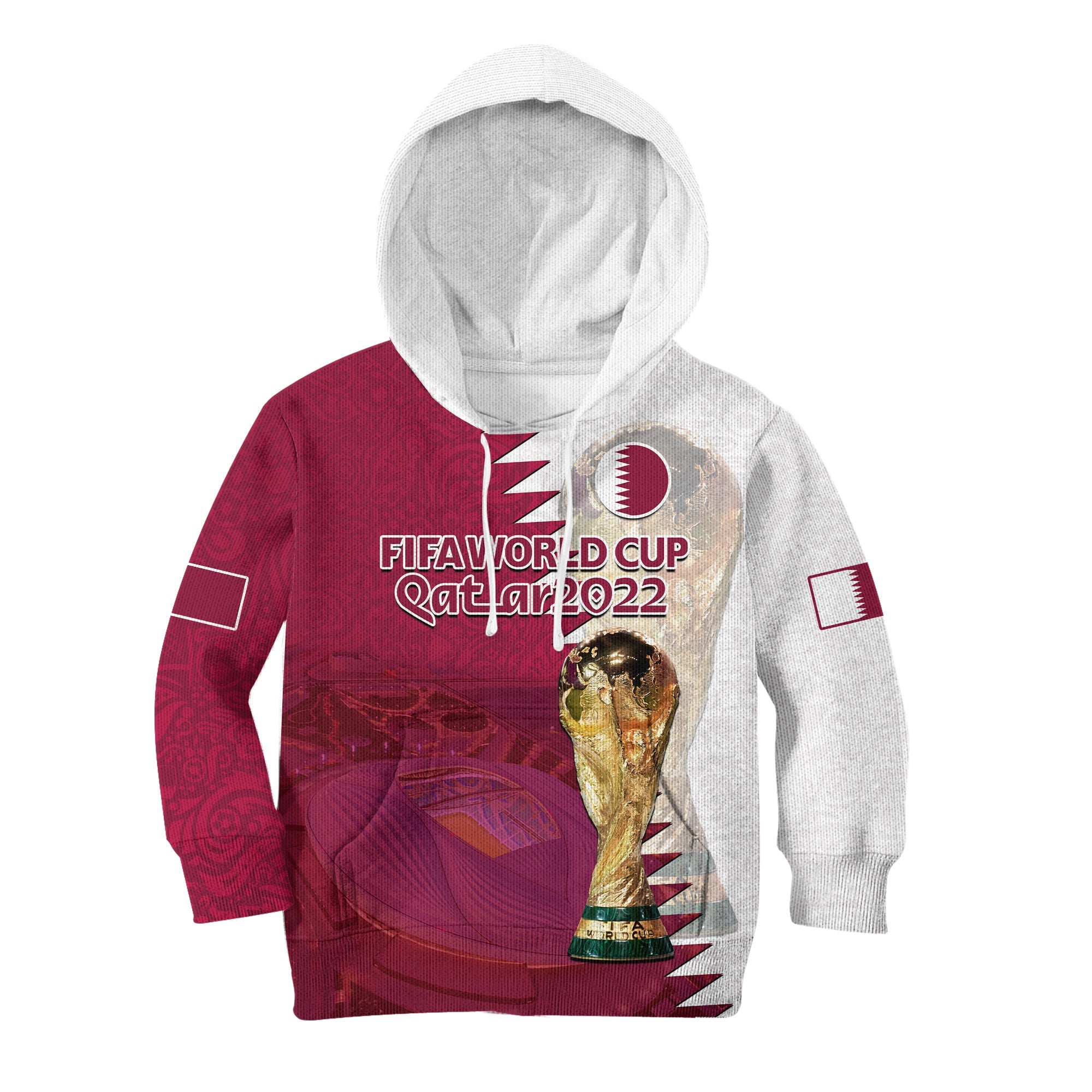 custom-text-and-number-qatar-football-hoodie-kid-champions-qatari-al-janoub-stadium-wc-2022