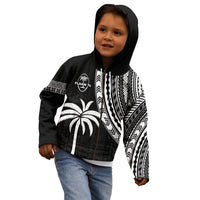 Custom Text and Number Fiji Rugby Sevens Hoodie KID Fijian 7s Tapa Polynesian LT13 - Wonder Print Shop