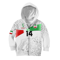 (Custom Text And Number) Iran Football Hoodie KID Team Melli World Cup 2022 - Wonder Print Shop
