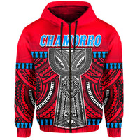 Custom Guam Chamorro Hoodie Latte Stone Red Polynesian Haligi LT13 - Wonder Print Shop